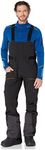 Helly-Hansen Sogn Bib Shell Pant - Men's Waterproof Ski Pants, Insulated Bib, Breathable Snow Pants with Adjustable Straps, 992 Black - Large