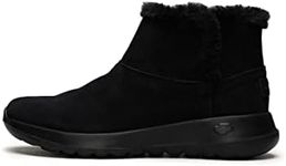 Skechers Women's On-the-go Joy - Bundle Up Ankle boots, Black Black Suede Bbk, 5 UK