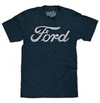 Tee Luv Men's Distressed Ford Signa