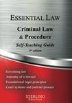 Criminal Law & Procedure: Essential Law Self-Teaching Guide (Essential Law Self-Teaching Guides)