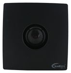 WADBROS 25-Watts Window or Glass Exhaust Fan (Black)