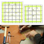 Quilting Templates 2 Pcs Quilting Square Square Quilting Templates 4.5inch & 6 Inch Patchwork Templates Quilting Rulers for Cutting Quilts Sewing DIY Crafts