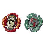 Hasbro Beyblade Burst Rise Hypersphere Dual Pack Viper Hydrax H5 and Dullahan D5, 1 Left-Spin and 1 Right-Spin