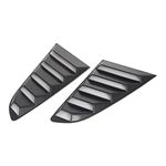 For Ford For Mustang 2015-2021 Rear Quarter Window Louvers Scoops Spoiler Car Tunning Panel Side Air Vent Cover