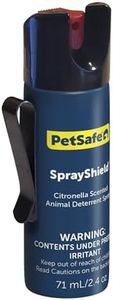 PetSafe SprayShield Animal Deterrent with Clip - Citronella Dog Repellent Spray – Ranges up to 10 ft - 2.4 oz / 71 mL - Protect Yourself and Your Pets