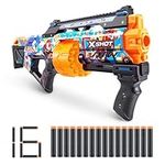 XSHOT Skins Last Stand Blaster - Modern Sonic Skin by ZURU Sonic the Hedgehog Design with 16 Darts, Slam Fire Action, Air Pocket Dart Technology, Toy Foam Blaster for Kids, Teens and Adults