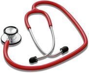 HCS Red Stethoscope, Premium Stainl