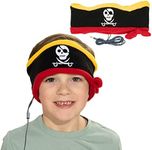 CozyPhones Kids Headphones, Headband Earphones for Children Baby & Toddlers 1-3, Stretchy & Comfy Travel Accessories - Pirate