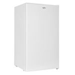 Koolatron Mini Fridge for Office Small Refrigerator 3.2 cu ft Compact Fridge with Freezer Mini Refrigerator Skincare Fridge Mini Fridge for Bedroom Dorm Fridge Flat Back Design