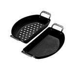 Karbon Steel Half Moon Pan Set