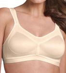 Playtex Women's 18 Hour Active Lifestyle Full Coverage Bra #4159, Light Beige, 42DD