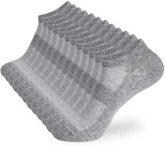 ATBITER 12 Pairs Ankle Socks Women and Men Low Cut No Show Athletic Running Short Socks