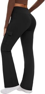 Casei Women's Fleece Lined Pants with 5 Pockets Water Resistant Crossover