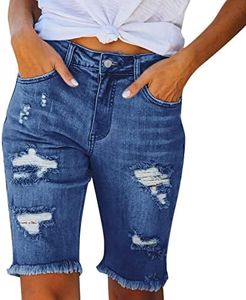 Sunnyuk Pantalon Corto Niña Chandal Adolescente Bolsillo y Botones Ligera Cargo Shorts Vaquero Moda Bermudas De Trabajo Mezclilla Pantalon Corto Pantalones Cortos Casual Deportivos Talla Grande