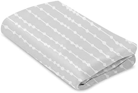 4moms mamaRoo Sleep Waterproof Bassinet Sheet - Beads, Grey