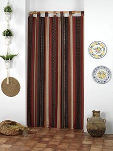 Martina Home Típica Cortina Alpujarra, Poliéster, Único, 140 x 260 cm