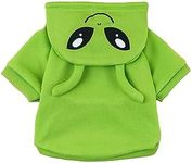 QWINEE Alien Dog Hoodie Dog Warm Ja