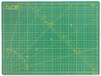 Elan Cutting Mat A2 Green, 5-Ply Craft Mat, Self-Healing Cutting Board Craft, Art Mat, Self Healing Cutting Mat 60 x 45, Dressmaking Accessories for Sewing, Quilting, and Crafting