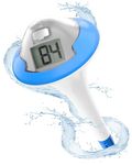 BALDR Pool Thermometer Rechargeable, 180 Days From 1 Charge, No Need to Replace Batteries, with IPX7 Waterproofing and Digital Display Easy to Read, Suitable for Swimming Pools, Spa Tubs, Ice Bath