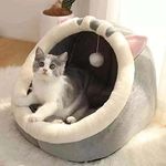 Arcanine Cozy Pet Bed House, 2 in 1 Pet House for ​Cat and Small Dog, Warm Cave Sleeping Nest Bed for Cats and Dogs