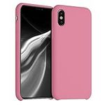 kwmobile Case Compatible with Apple iPhone X Case - TPU Silicone Phone Cover with Soft Finish - Sweet Candy