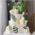 Wood Oh Baby Cake Topper Rustic Bab