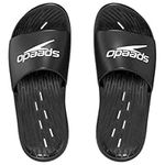 Speedo Men's Slide, Black, 8 UK