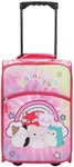 Bioworld Adorable Pink Squishmallows Youth 18 inch Travel Pilot Case Carry-on Luggage