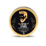 Desii Gabru Orange Extract Hair Wax – Strong Hold & Matte Finish Hair Styling Wax with Natural Orange, Aloe Vera, Lemon, & Oats Extract (100g)