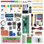 Freenove Ultimate Starter Kit for Raspberry Pi Pico (Included), Dual-core Arm Cortex-M0+ Microcontroller, 767-Page Detailed Tutorial, 222 Items, 119 Projects, Python C Java Code