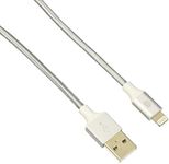 Griffin GC43436 10 ft Premium USB to Lightning Cable - Silver