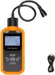 GiiHoo Combustible Gas Leak Detector Rechargeable Gas Detector Sniffer with 11.8-Inch Gooseneck, Handheld Natural Gas Detector Locate Sources of Methane, Hydrogen, Propane, Natural Gas