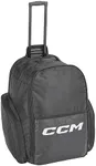 CCM 490 Wheeled Hockey Backpack Bag, Black