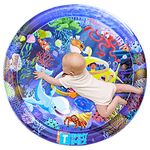 TT TUMMYTIMEZ Premium Tummy Time Water Mat, Extra Large Multi-Stage Activity Center Promoting Baby Motor & Sensory Development, Inflatable Playmat Pat & Play Gift Infants Toddlers Boys Girls