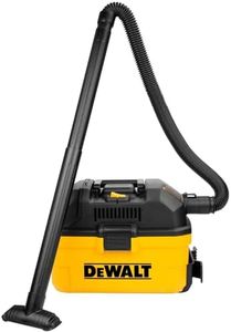 DeWalt Wet/Dry Vacuum Cleaner, Yellow/Black, 15 Litre Capacity