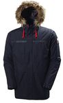 Helly Hansen Men's Coastal 2 Parka Insulated Waterproof Jacket, Navy, Medium (39.5 - 41 Inch)