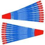20 Pcs Hacksaw Replacement Blades, JatilEr Metal Cutting Hacksaw Blades with 18 Teeth and 24 Teeth Per Inch