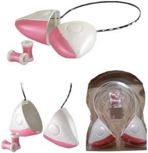 ZNZXYCOS Anime Cosplay Accessories Chobits Cosplay Chi Pink White Earmuff Hair Ornaments Halloween