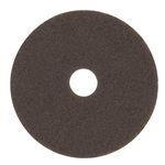 3M commercial Cleaning 48011084416 Floor Stripping Pad - 13 in - Brown 7100-5 Pads per case