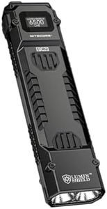 Nitecore EDC29 Luminblade Tactical Flashlight, USB Rechargeable LED Torch, Extremely Bright 6500 Lumens, Up to 61 Hours Runtime, Black