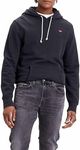 Levi's Men's Sweatshirt Hoodie, Mineral Black, XL