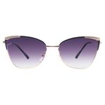 HASHTAG EYEWEAR Cat Eye Sunglasses for Women|Trendy & Stylish Goggles|Fashionable Women Eyewear|Sunglass for Female,Colour - Purple