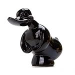 Angry Duck Hood Ornament - 3D Novelty Front Car Automotive Sticker Exterior, Funny Pato Enojado Para Camion Accesorios Para Camiones - Accessories for Semi Trucks Club Bar Pub Wall Decoration (Black)