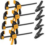 8-Piece Clamps for Woodworking - 4 