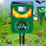 Solar Animal Repeller, Ultrasonic C