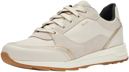 Geox Fille New Aneko ABX Racine Accueil Femme Baskets-Mode, Lt Sand, 40 EU