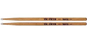 Vic Firth 5ATN Terra Wood Drumsticks, Nylon Tip