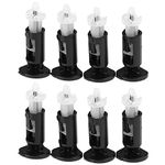 DGZZI Heatsink Mount Pin 8PCS Plastic Mounting Clip for Intel LGA 775 Socket CPU Cooler Heatsink Fans