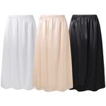 BABEYOND Half Slips for Under Dresses - Black Womens Underskirt Half Slip Women Under Dress Shirt Skirt Extender