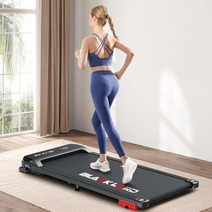 BLACK LORD Walking Pad Treadmill Model MS2, Home Office Gym Exercise 3.4HP Fitness Equipment, Portable Under Desk, Bluetooth APP Control & Remote, Cardio Aerobic Trainer for Jogging Running, Black